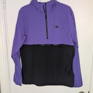 Outdoor Research Men's Ferrosi Anorak UPF50 Jacket, Men’s Medium